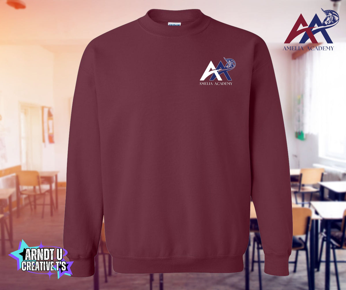 Amelia Academy Left Chest Logo