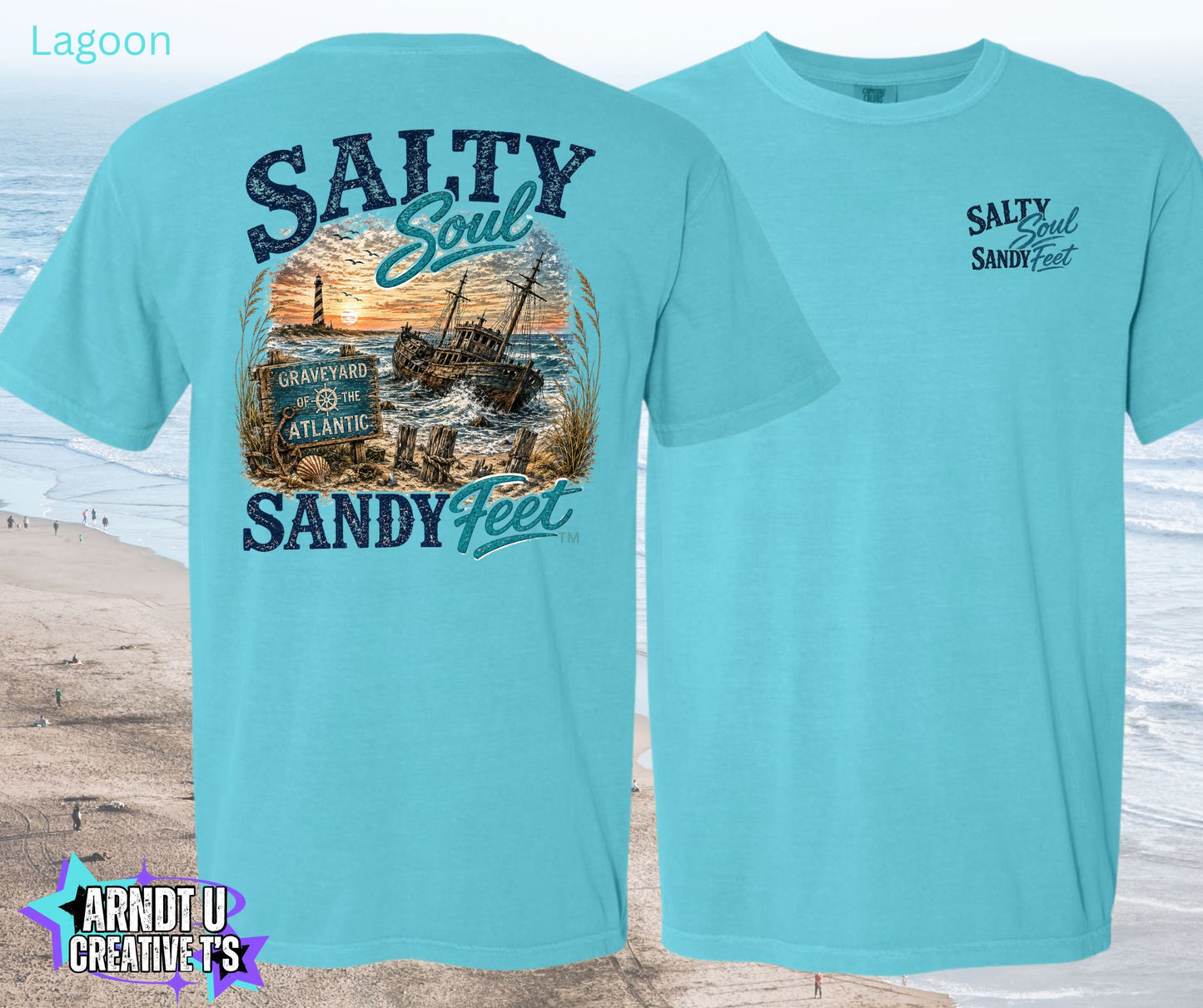 Salty Soul Sandy Feet Atlantic Graveyard