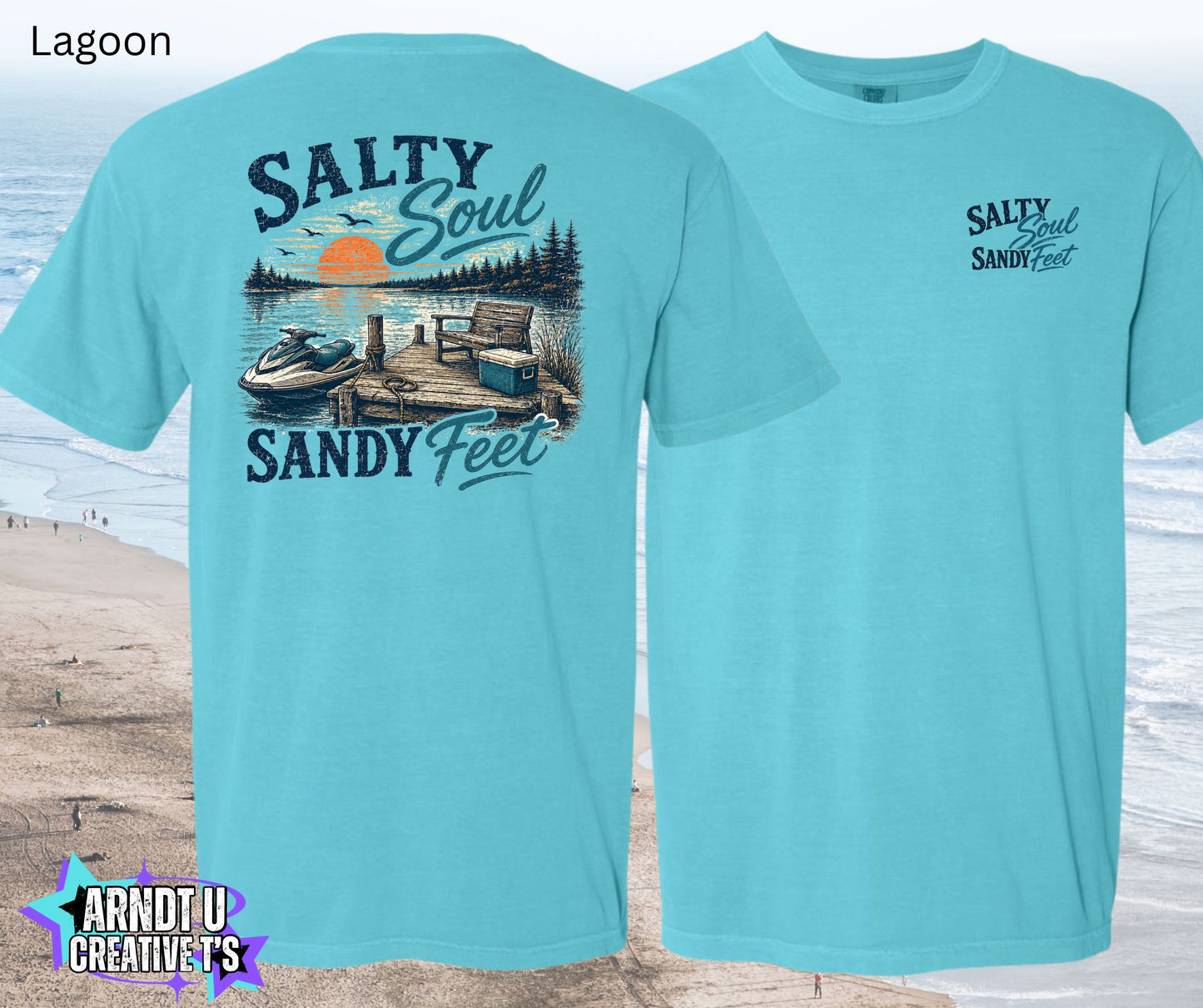 Salty Soul Sandy Feet Jet Ski Docked