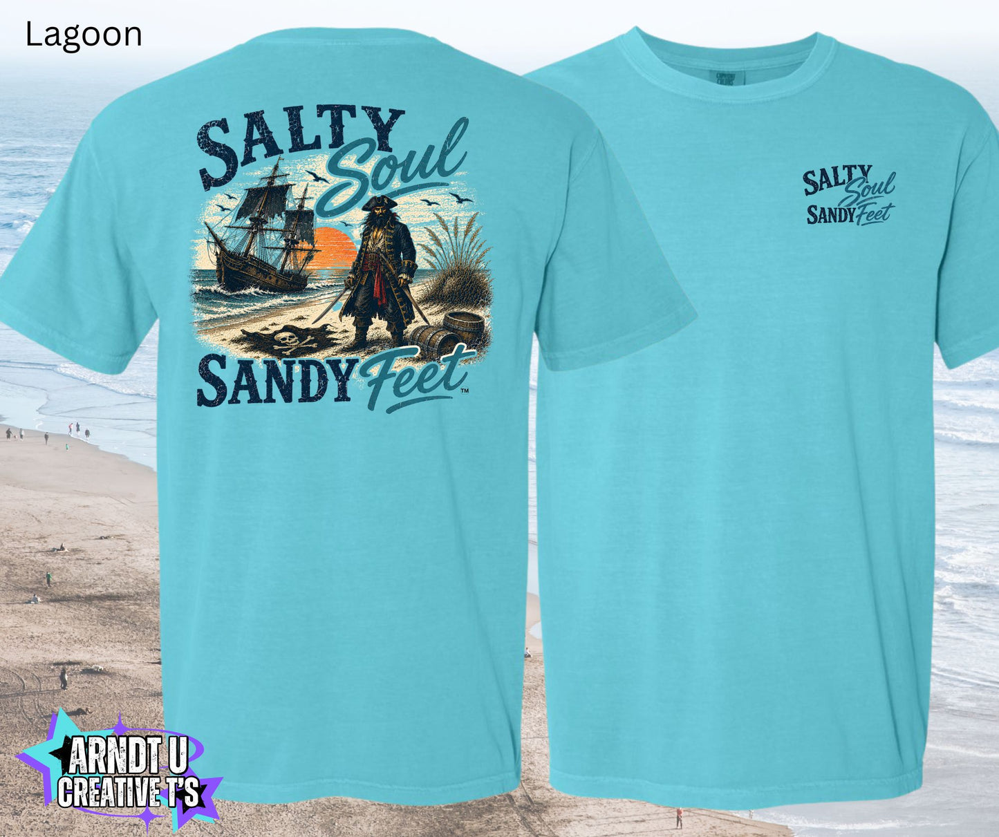 Salty Soul Sandy Feet Pirates