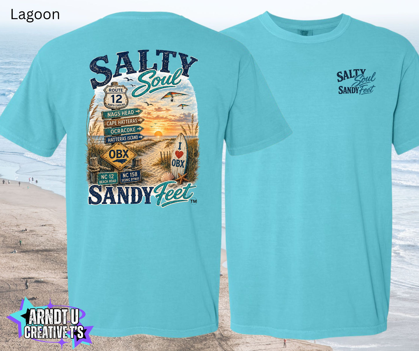 Salty Soul Sandy Feet Road Signs
