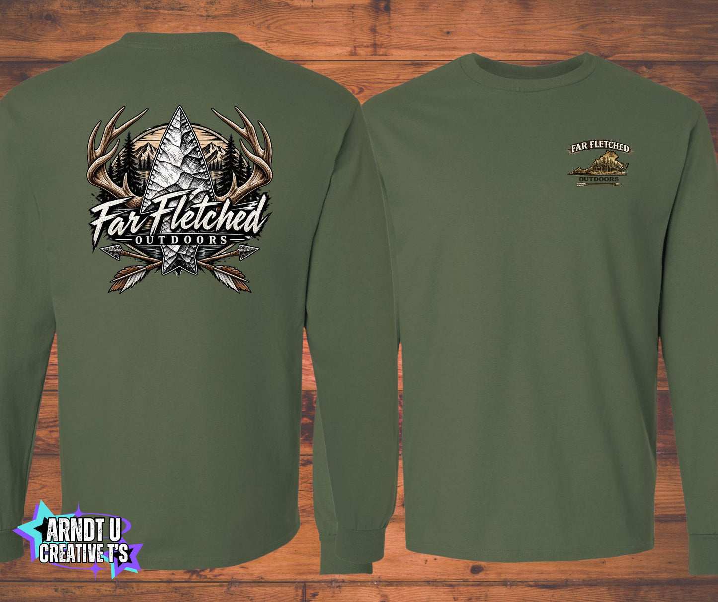 Far Fetched Long Sleeve Arrow Head