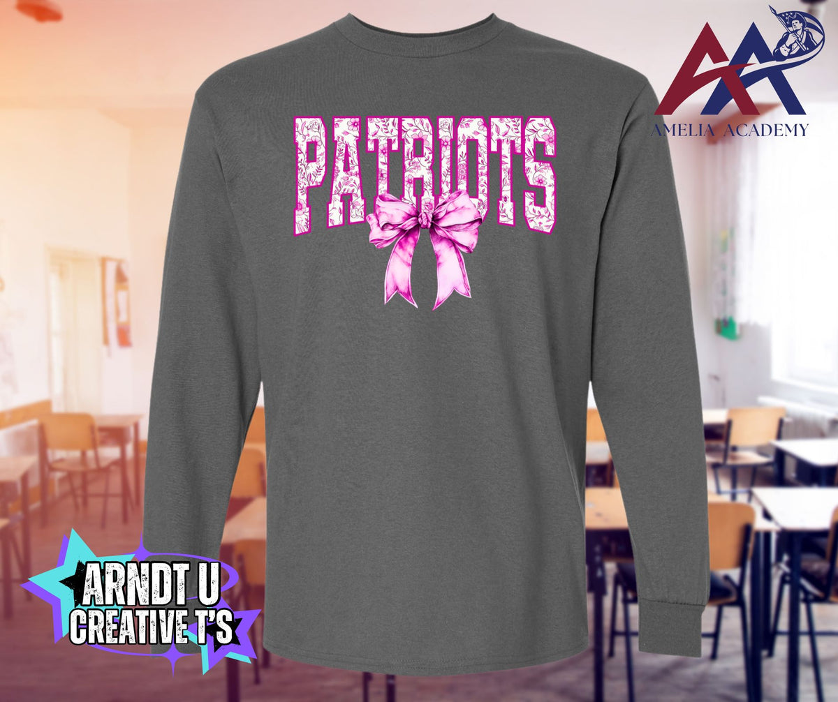Patriots Pink Bow