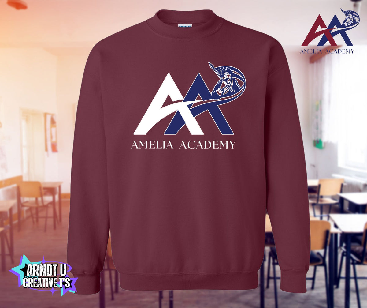 Amelia Academy Front Logo
