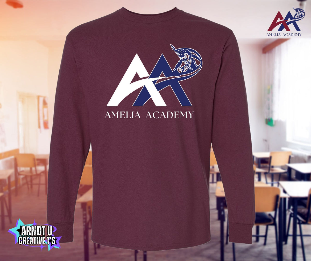 Amelia Academy Front Logo