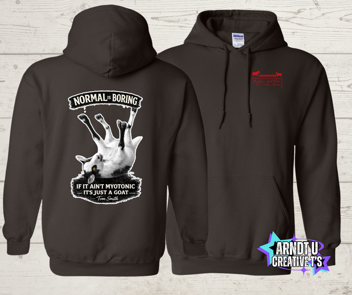 Normal Is Boring Hoodies