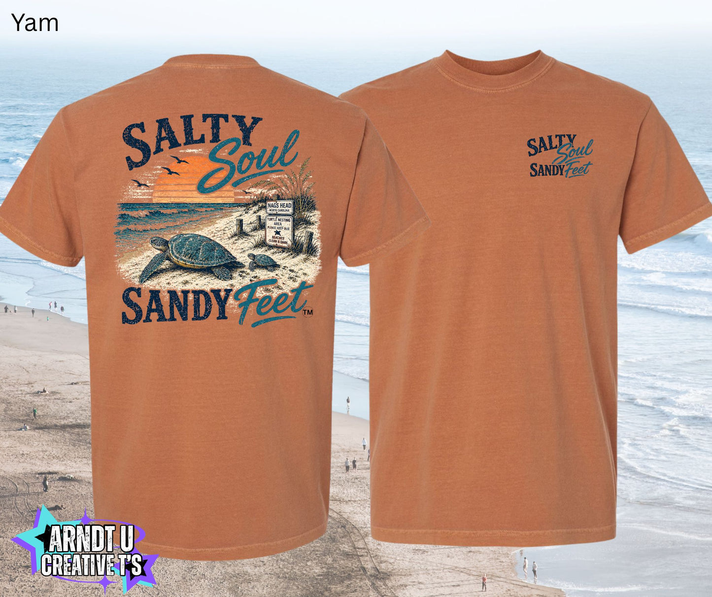 Salty Soul Sandy Feet Sea Turtles