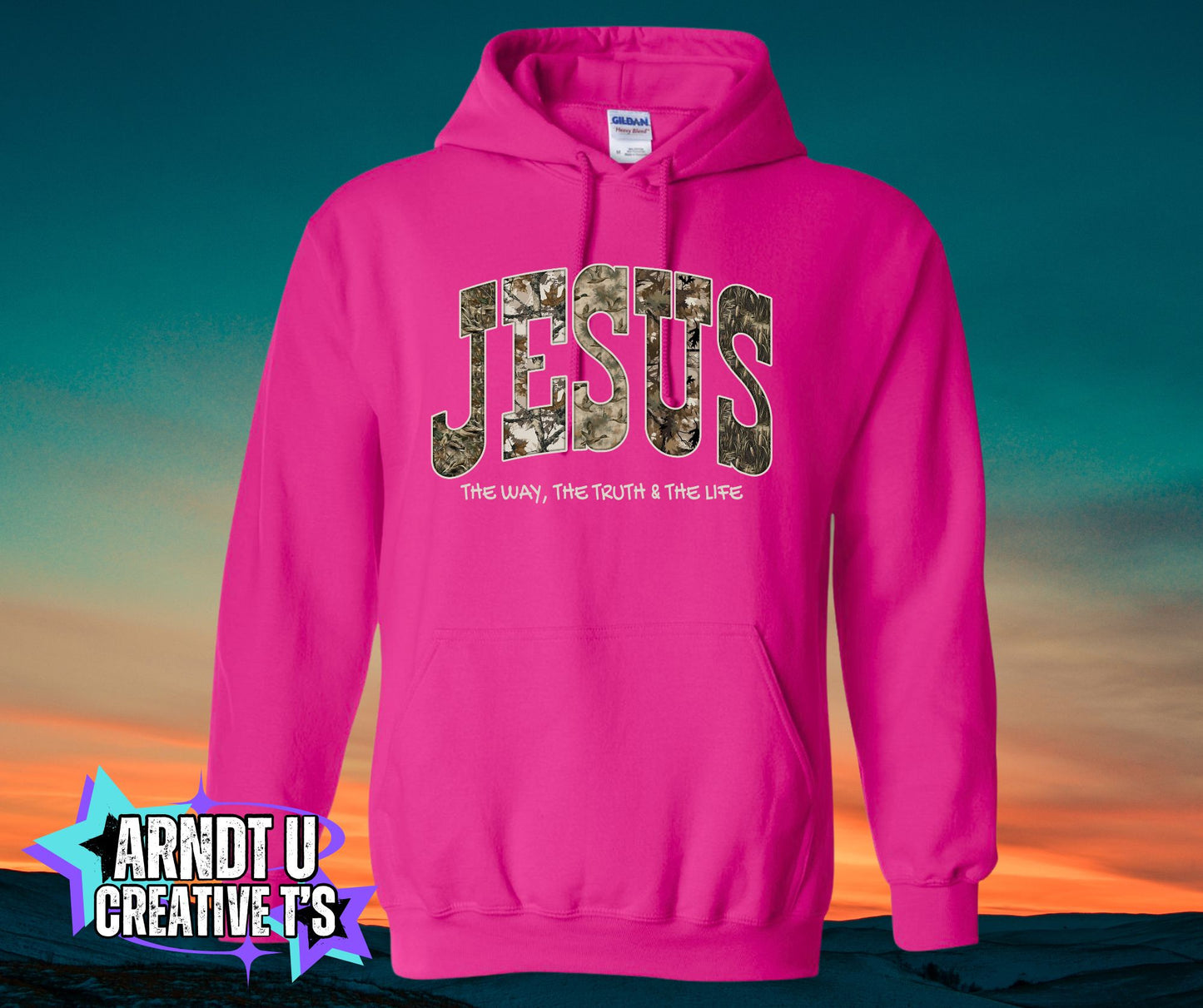 Jesus The Way the Truth Camo