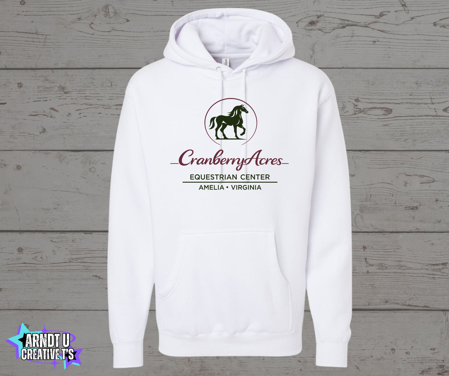 Cranberry Acres Gildan Hoodies Front Only