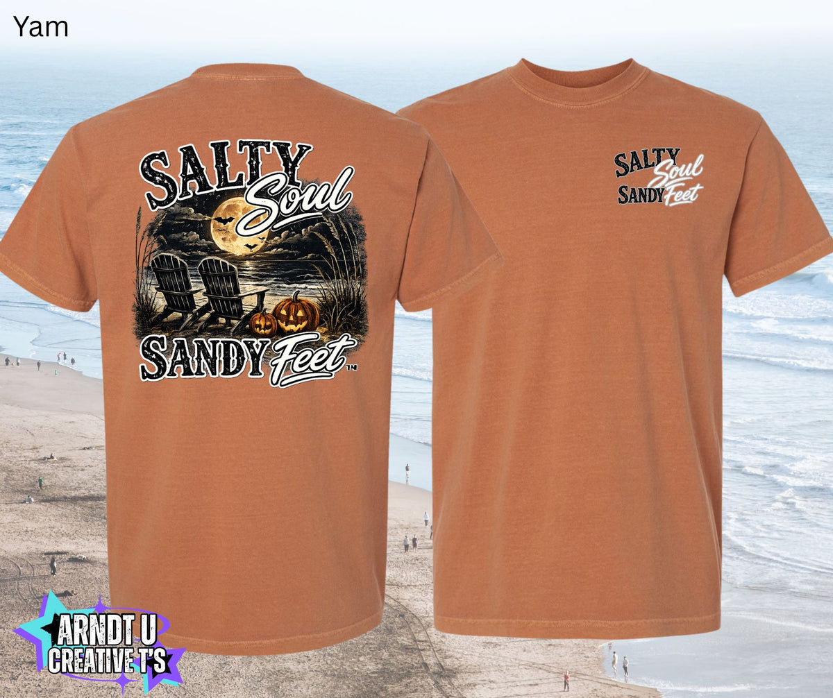 Salty Soul Sandy Feet Halloween on The Beach