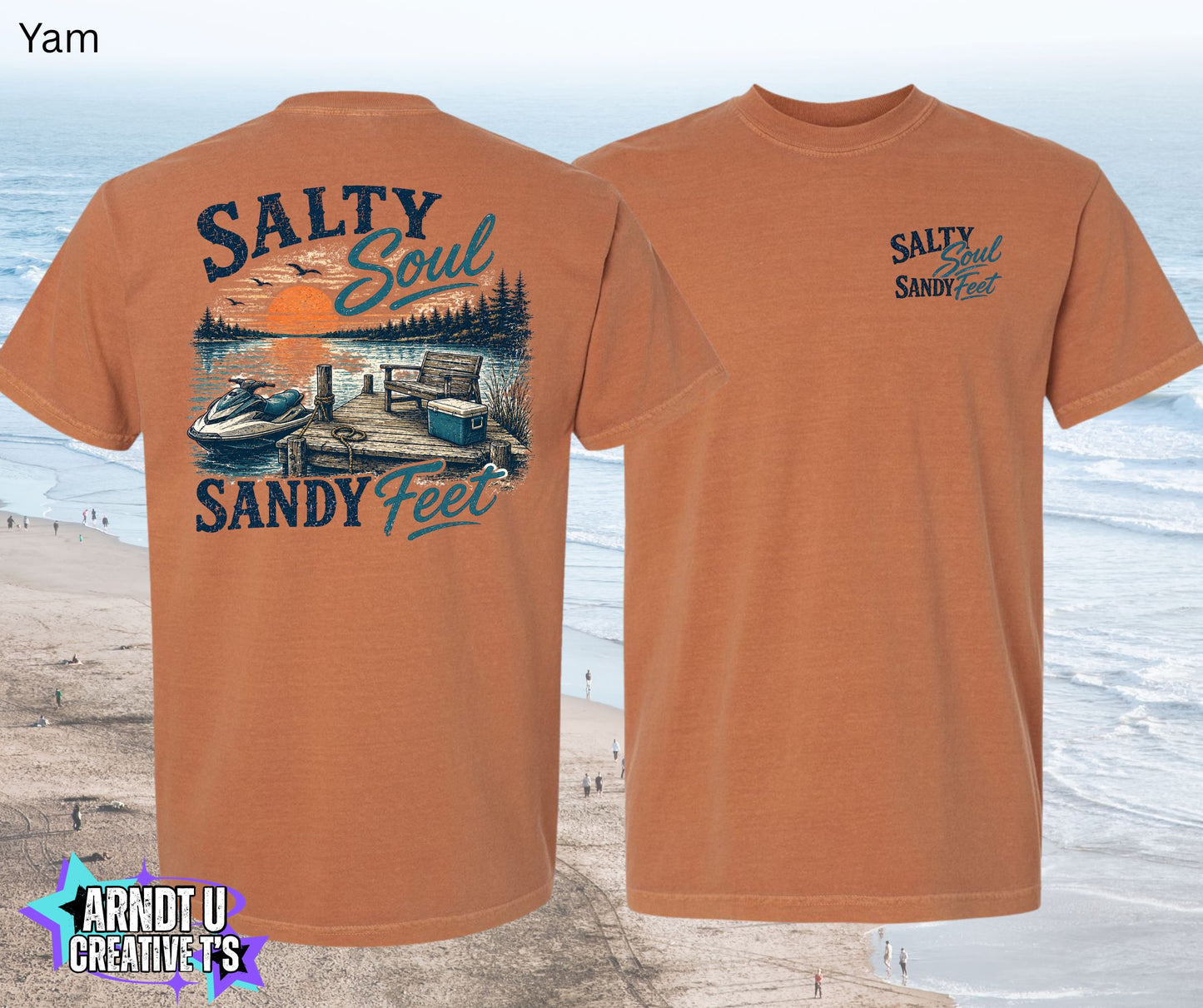 Salty Soul Sandy Feet Jet Ski Docked