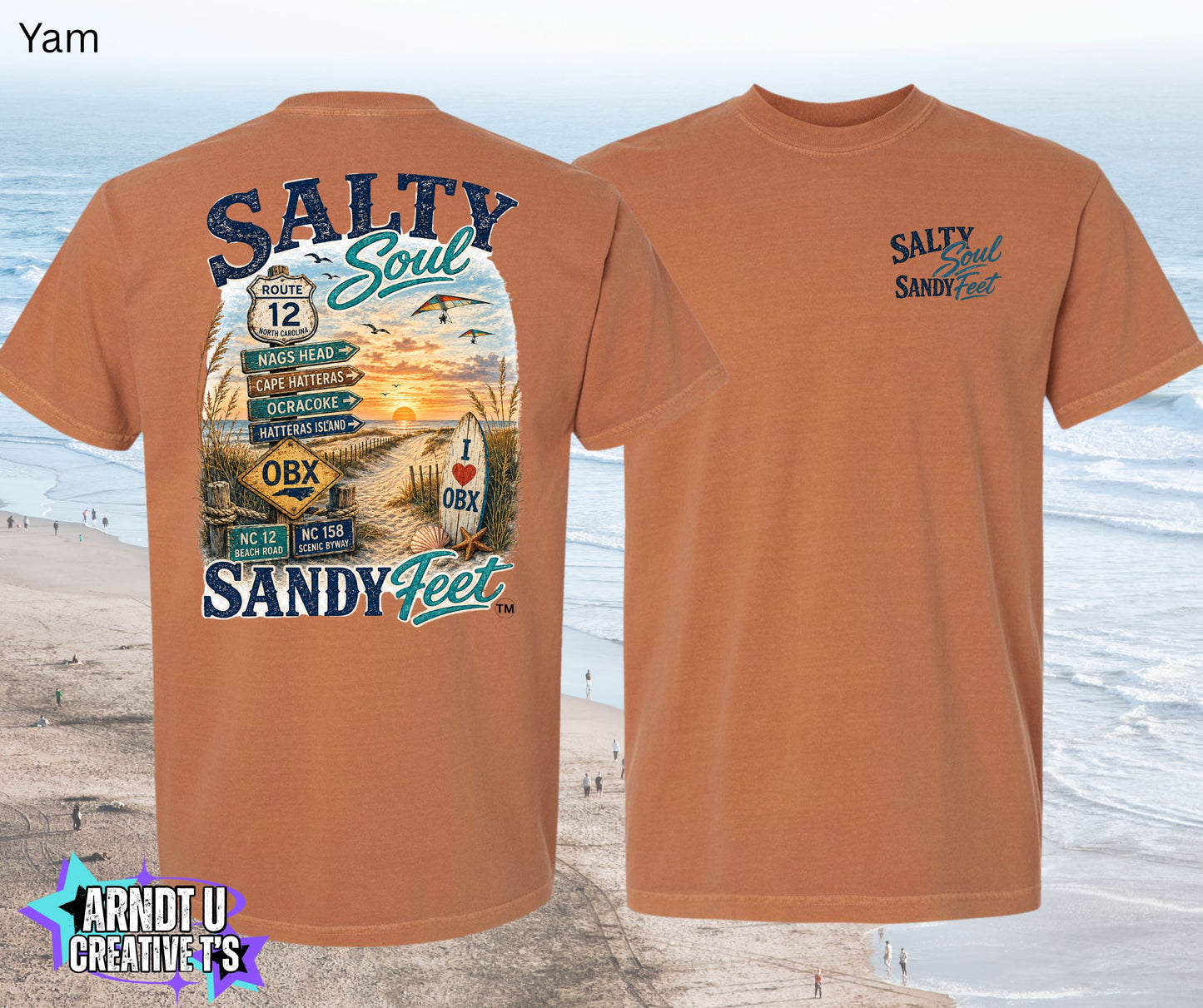 Salty Soul Sandy Feet Road Signs