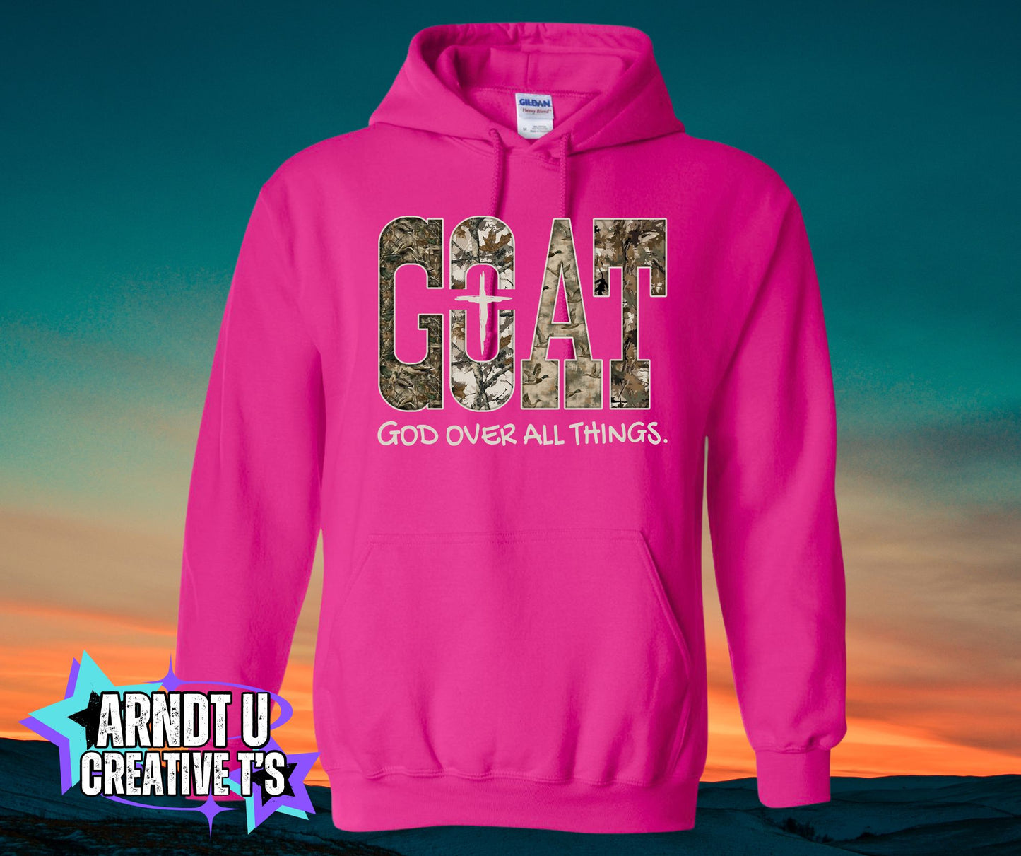 GOAT God Over All Things Camo