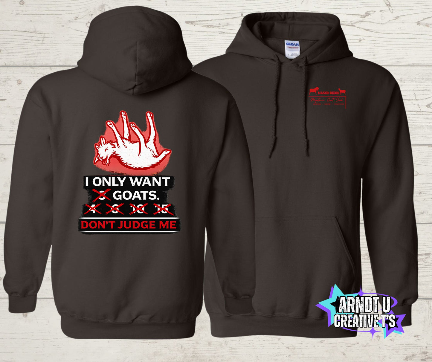 Mason Dixon Myotonic Goat Club Hoodies