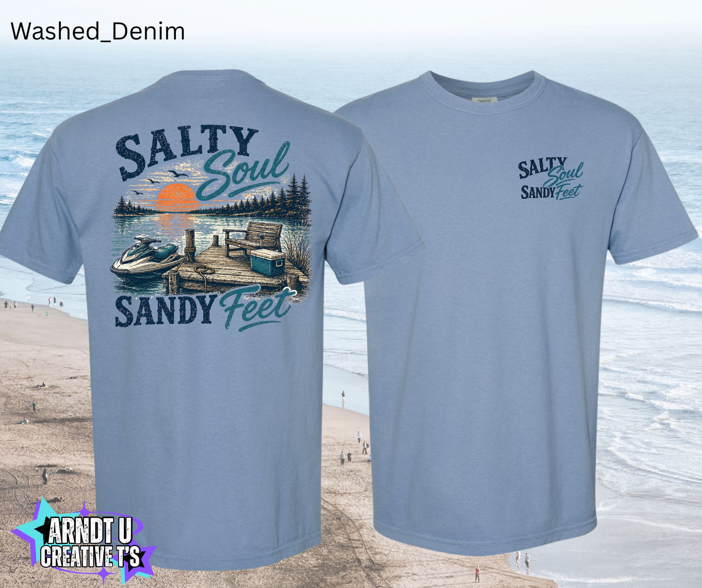 Salty Soul Sandy Feet Jet Ski Docked