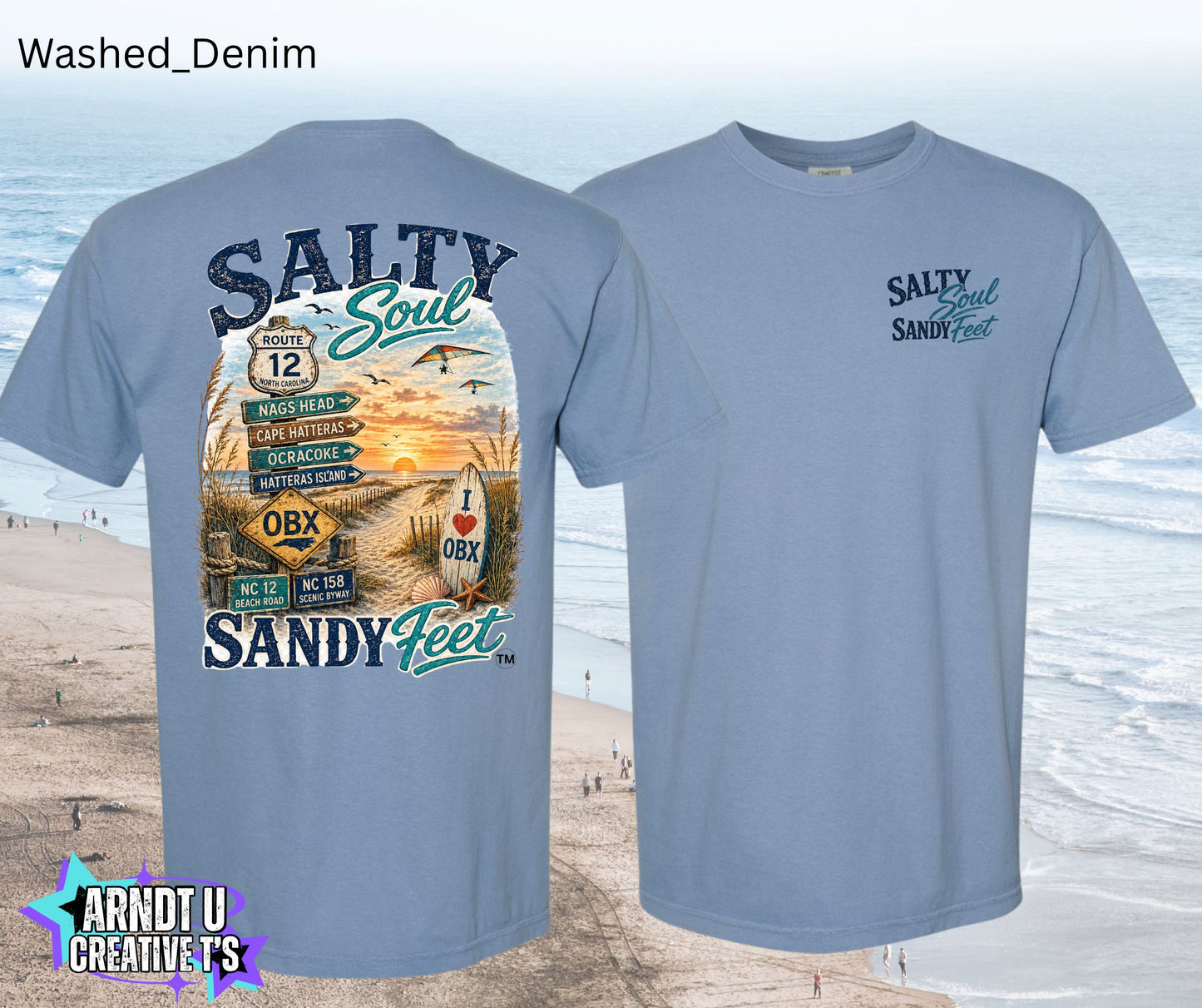 Salty Soul Sandy Feet Road Signs