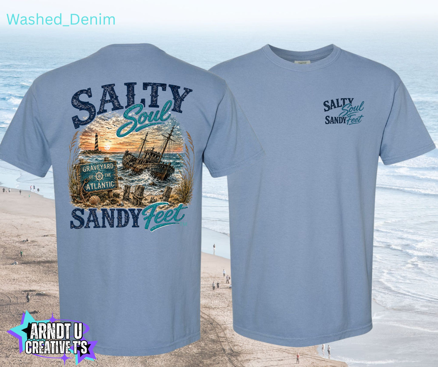 Salty Soul Sandy Feet Atlantic Graveyard
