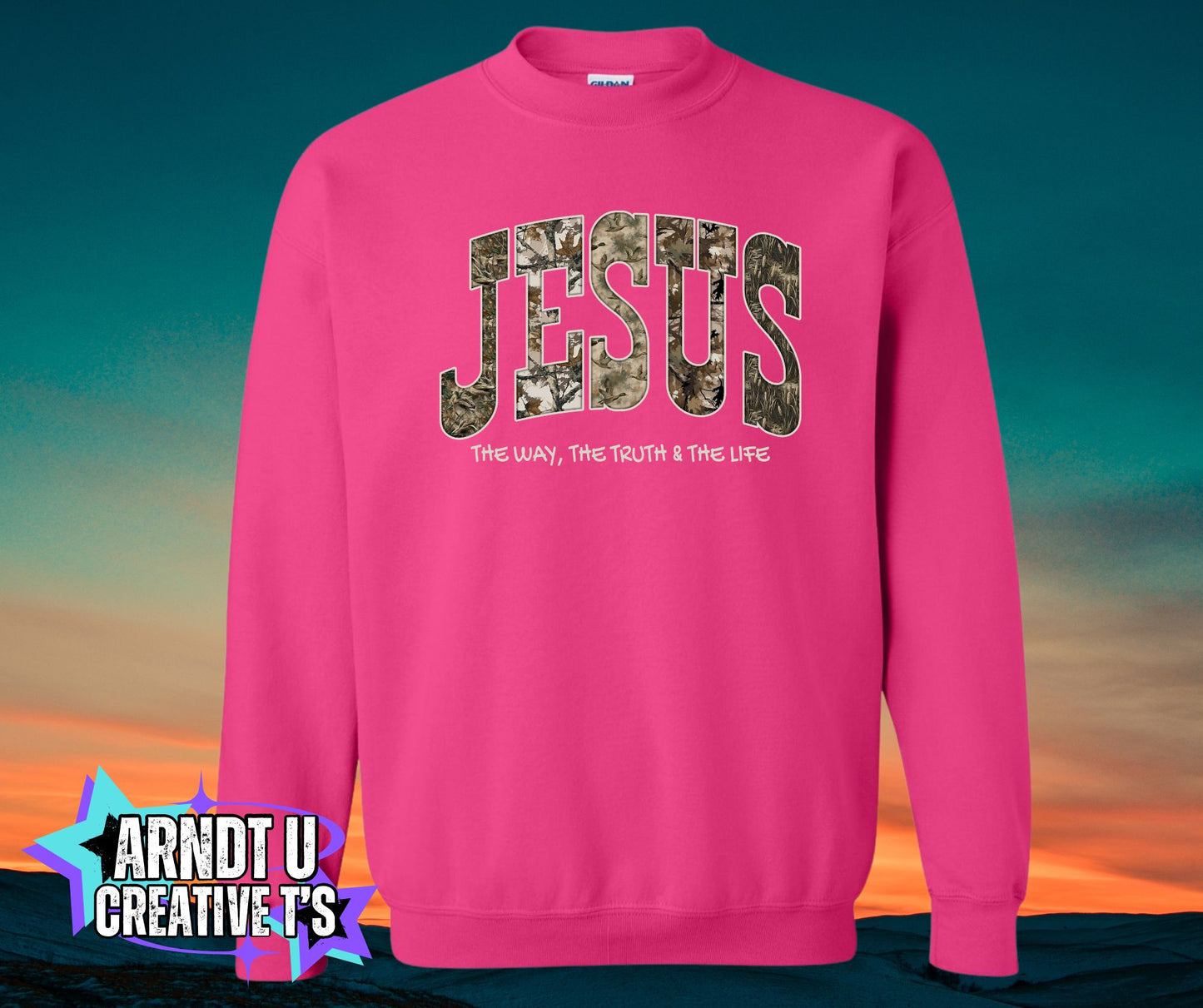 Jesus The Way the Truth Camo