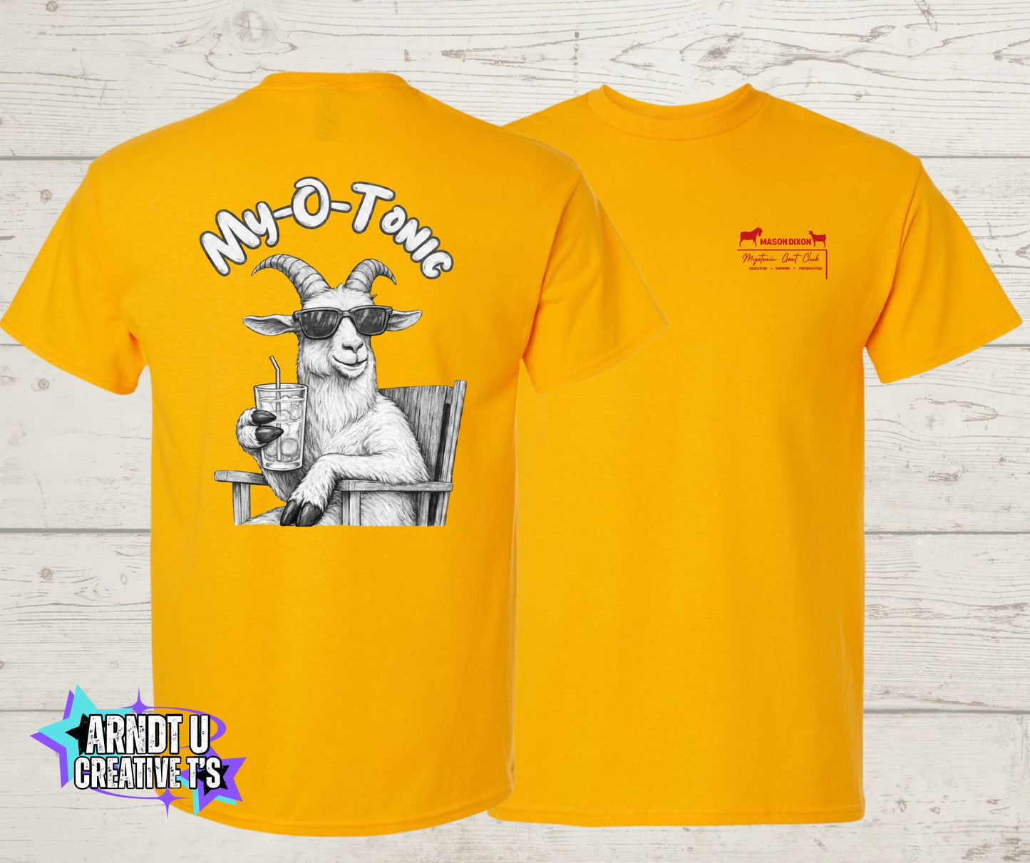 Mason Dixon Myotonic Goat Club My-O-Tonic Short Sleeve