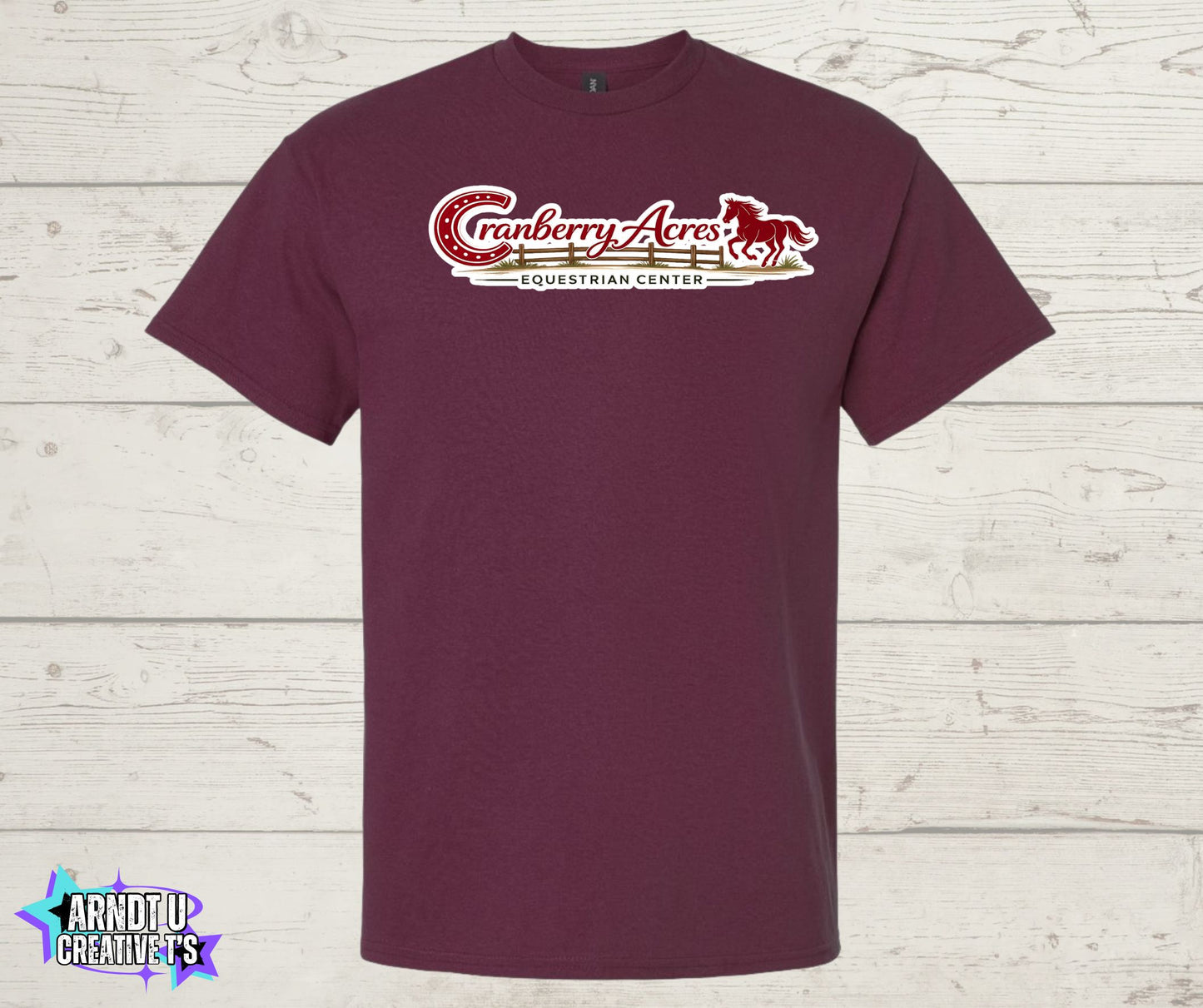Cranberry Acres Short Sleeve Horse