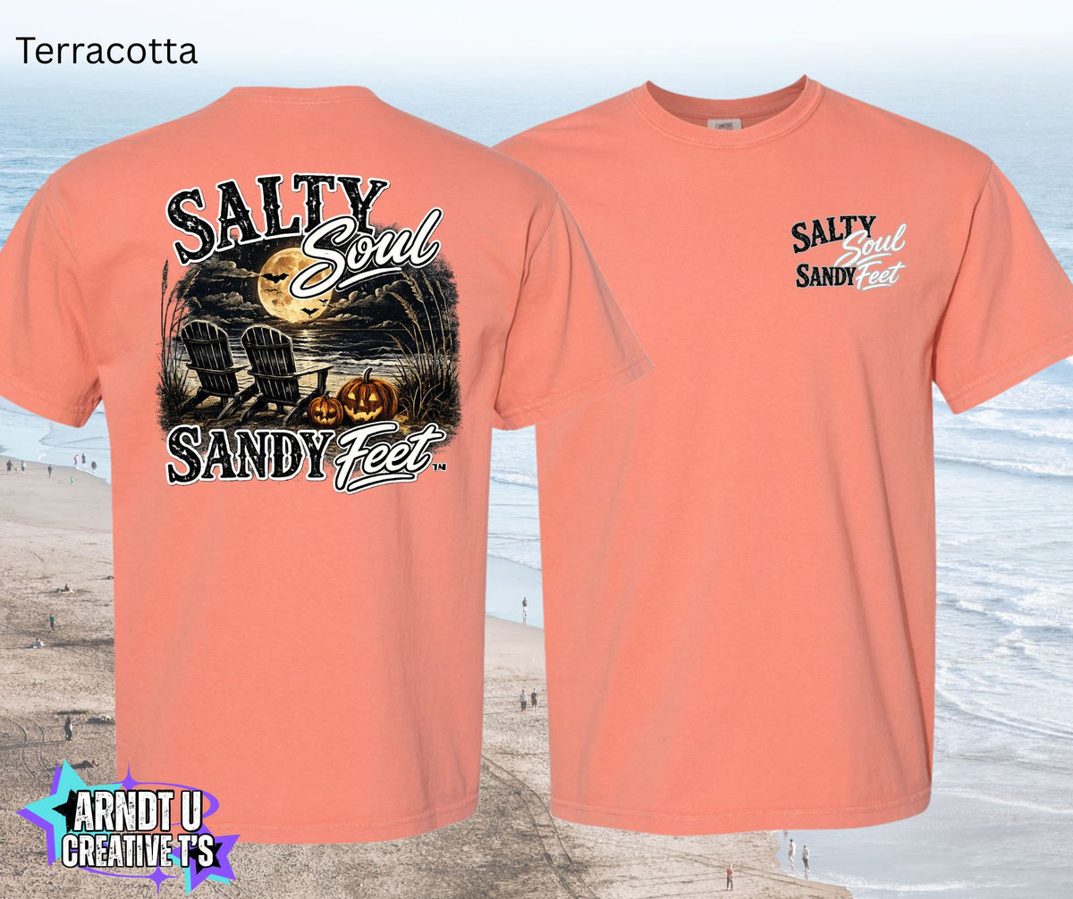 Salty Soul Sandy Feet Halloween on The Beach