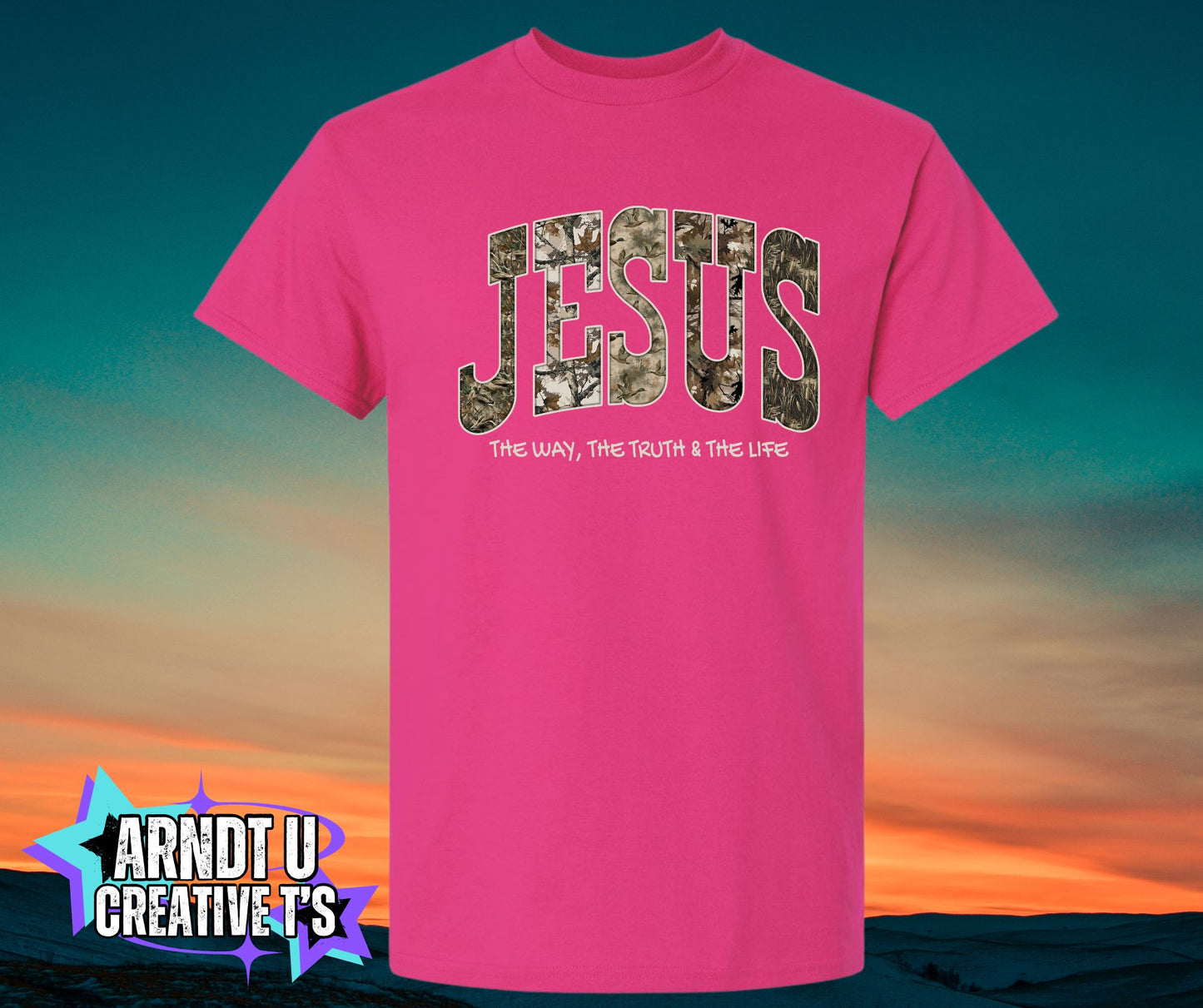 Jesus The Way the Truth Camo