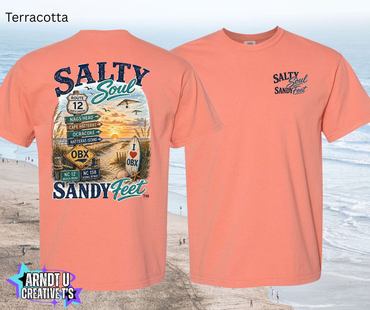 Salty Soul Sandy Feet Road Signs