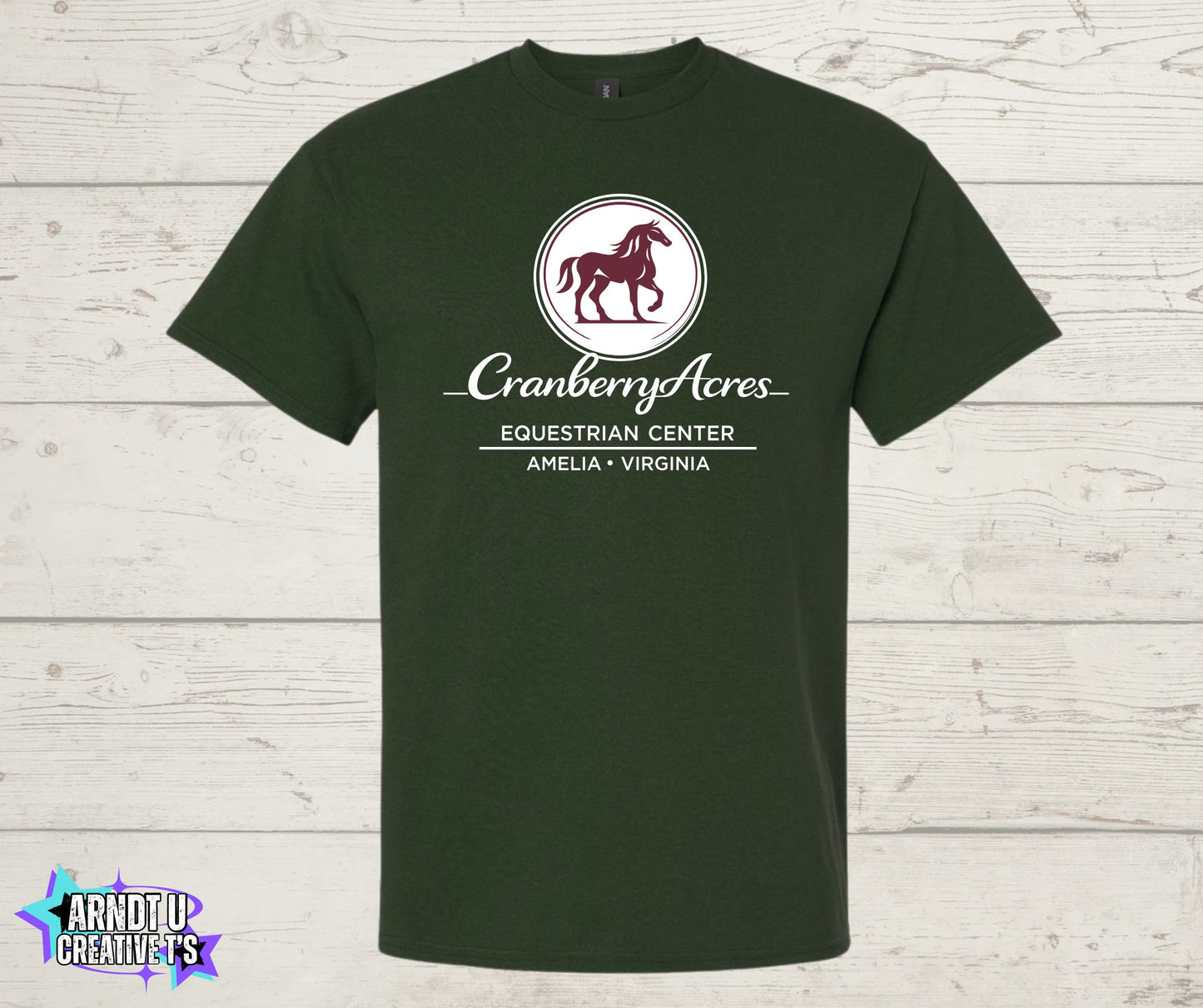 Cranberry Acres Short Sleeve Front Only