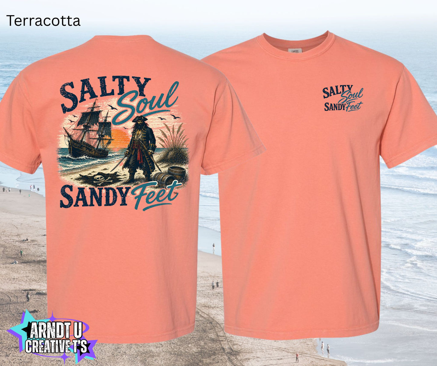 Salty Soul Sandy Feet Pirates