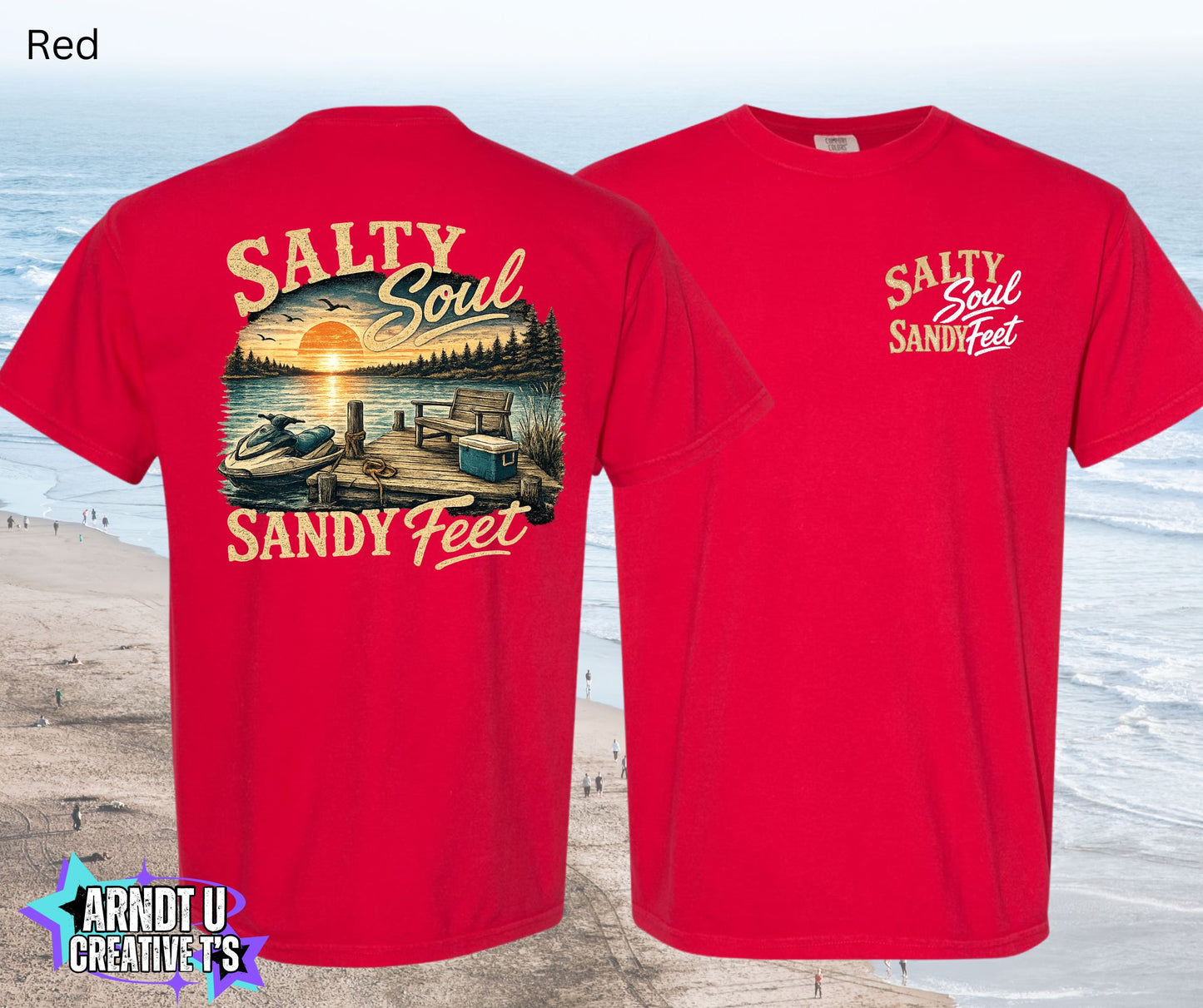 Salty Soul Sandy Feet Jet Ski Docked