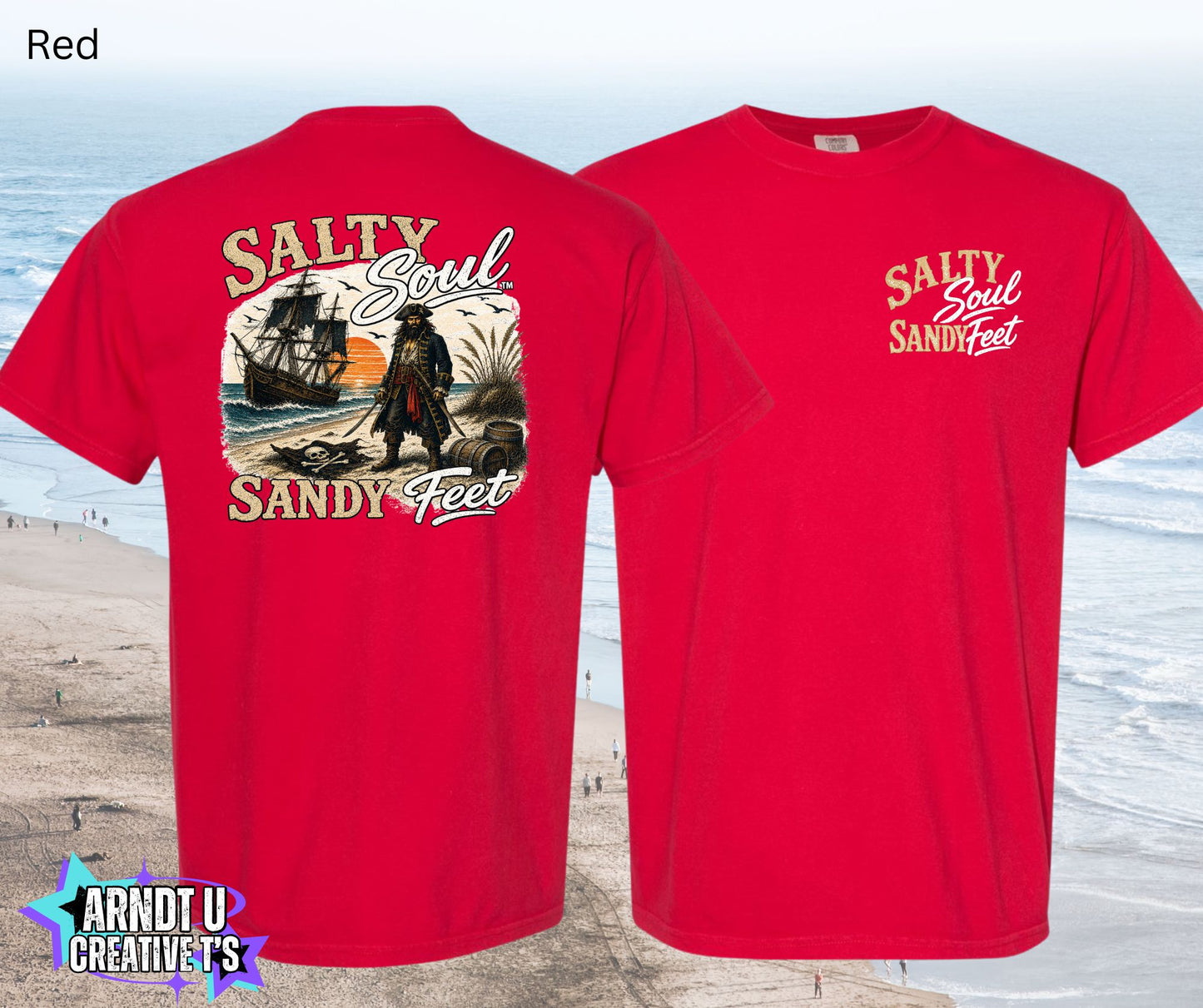 Salty Soul Sandy Feet Pirates
