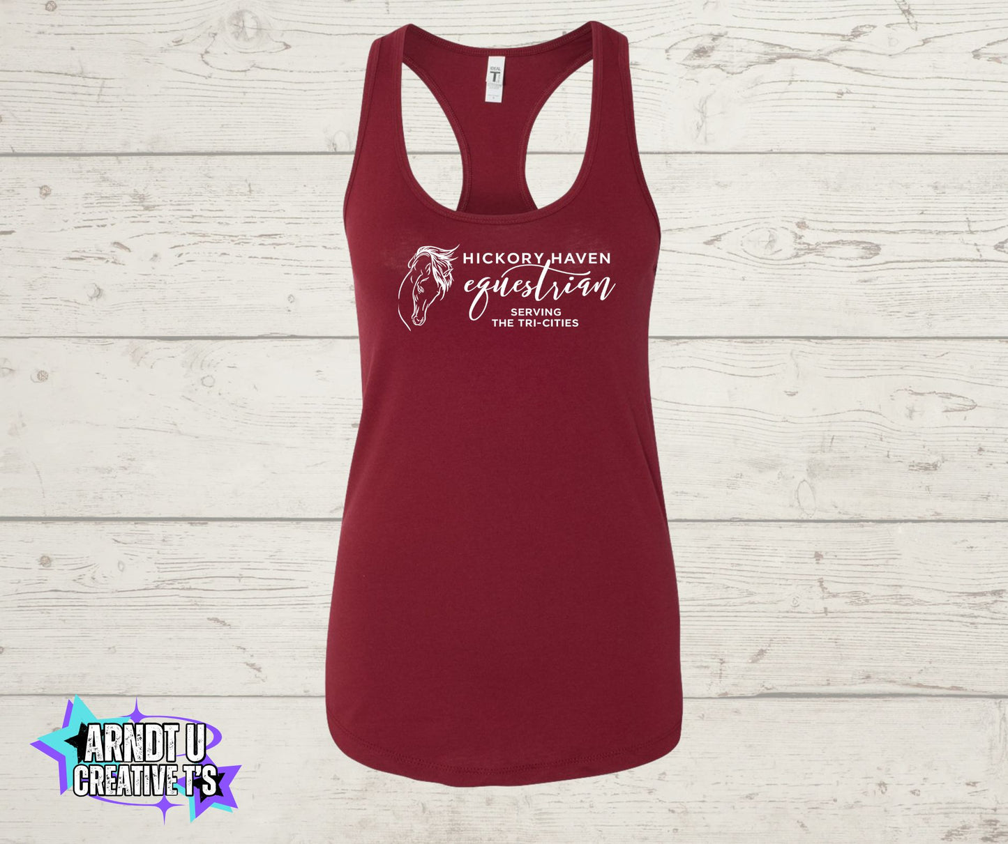 Hickory Havens Ladies Razor Bank Tank Tops