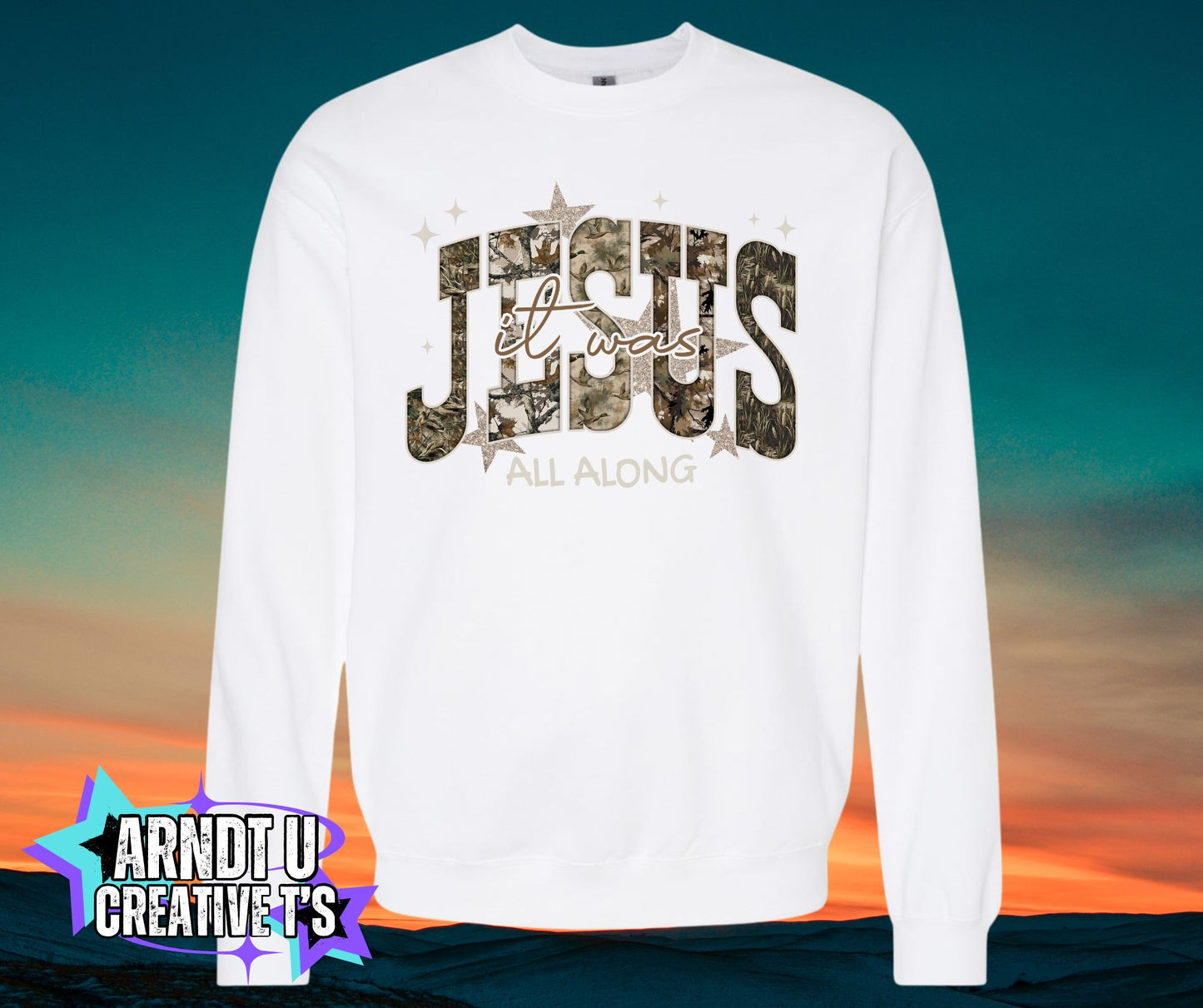 Jesus All Along Camo