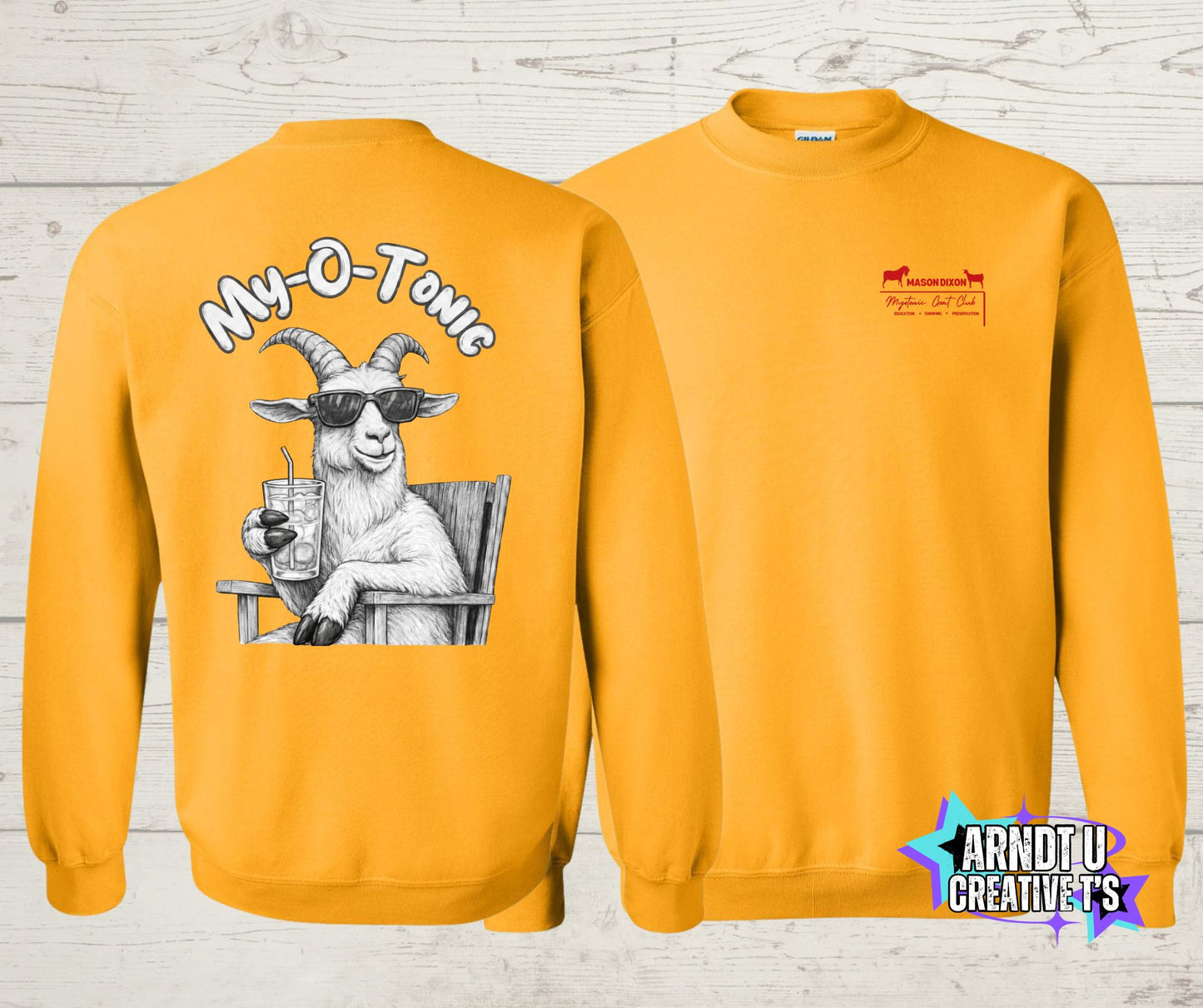 Mason Dixon Myotonic Goat Club My-O-Tonic Crewneck Sweatshirt
