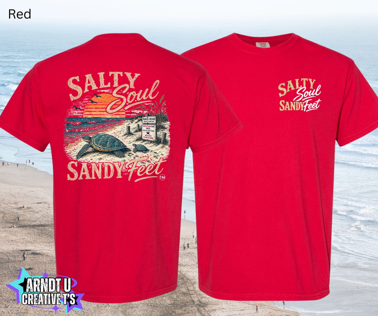 Salty Soul Sandy Feet Sea Turtles