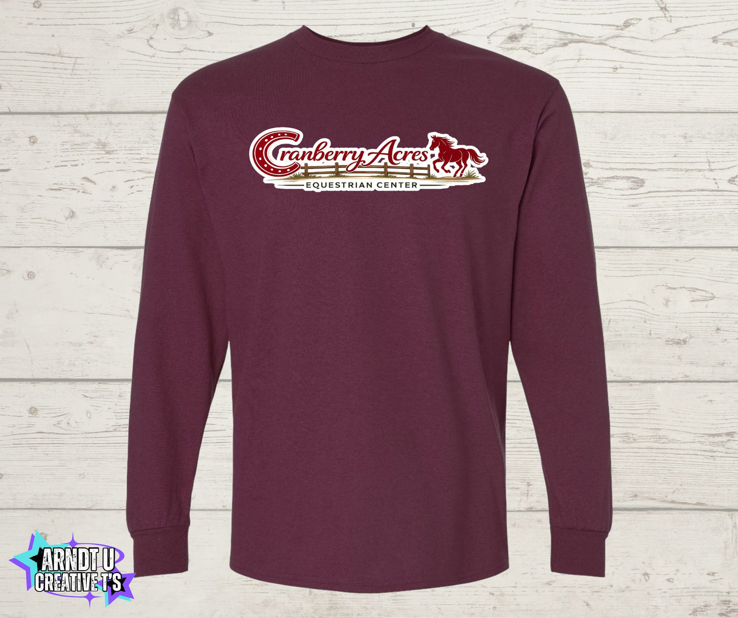 Cranberry Acres Long Sleeve Horse