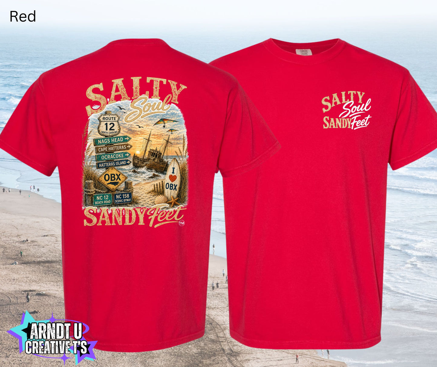 Salty Soul Sandy Feet Road Signs