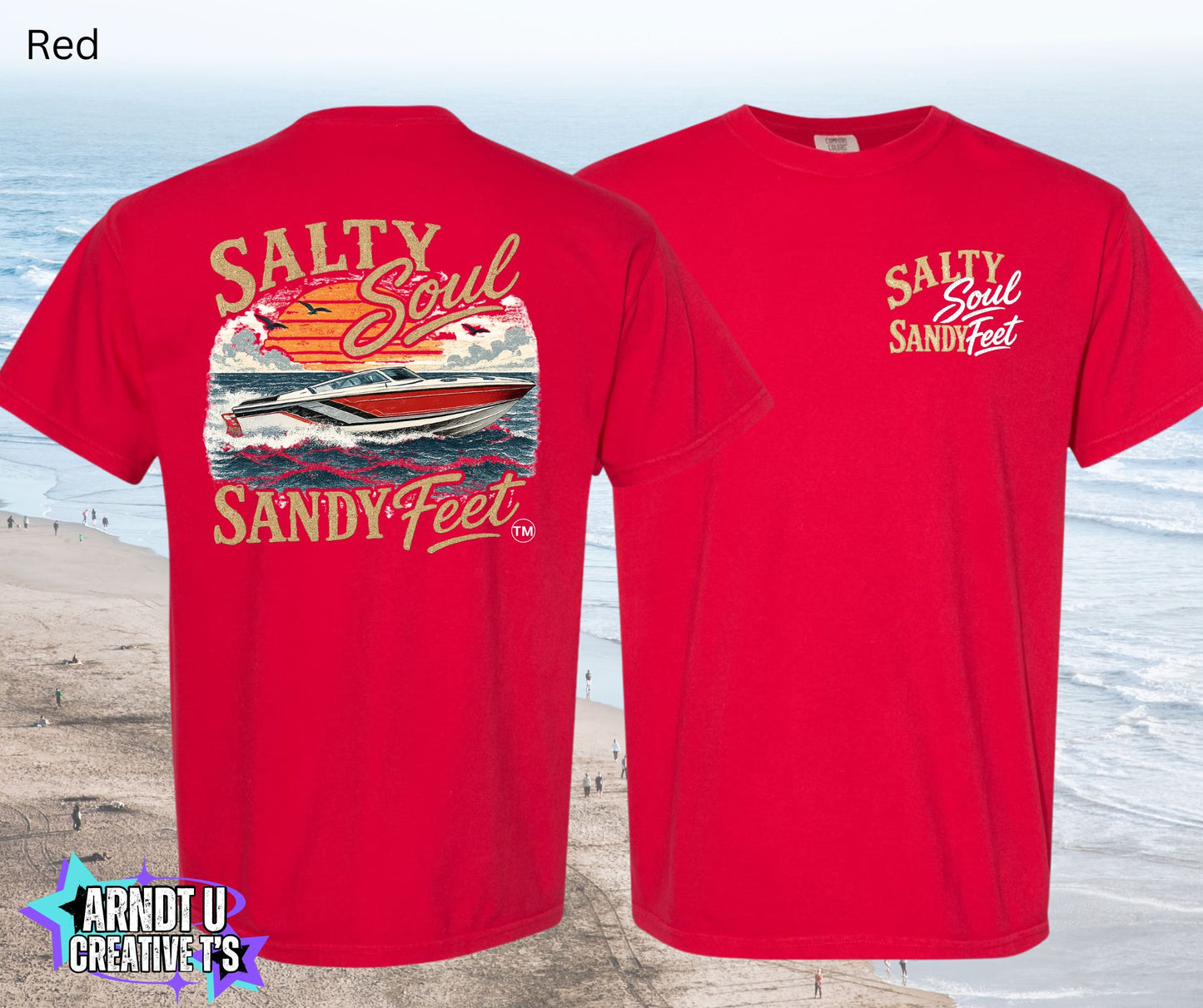 Salty Soul Sandy Feet Speed Boat