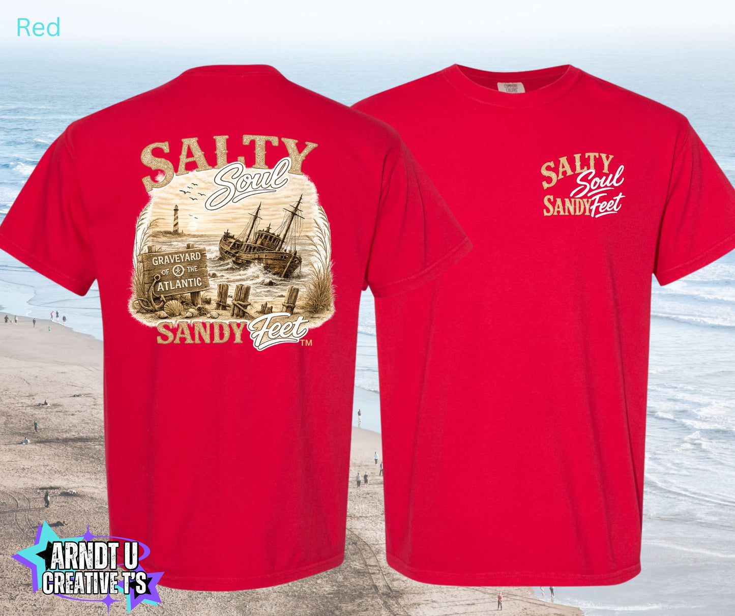 Salty Soul Sandy Feet Atlantic Graveyard
