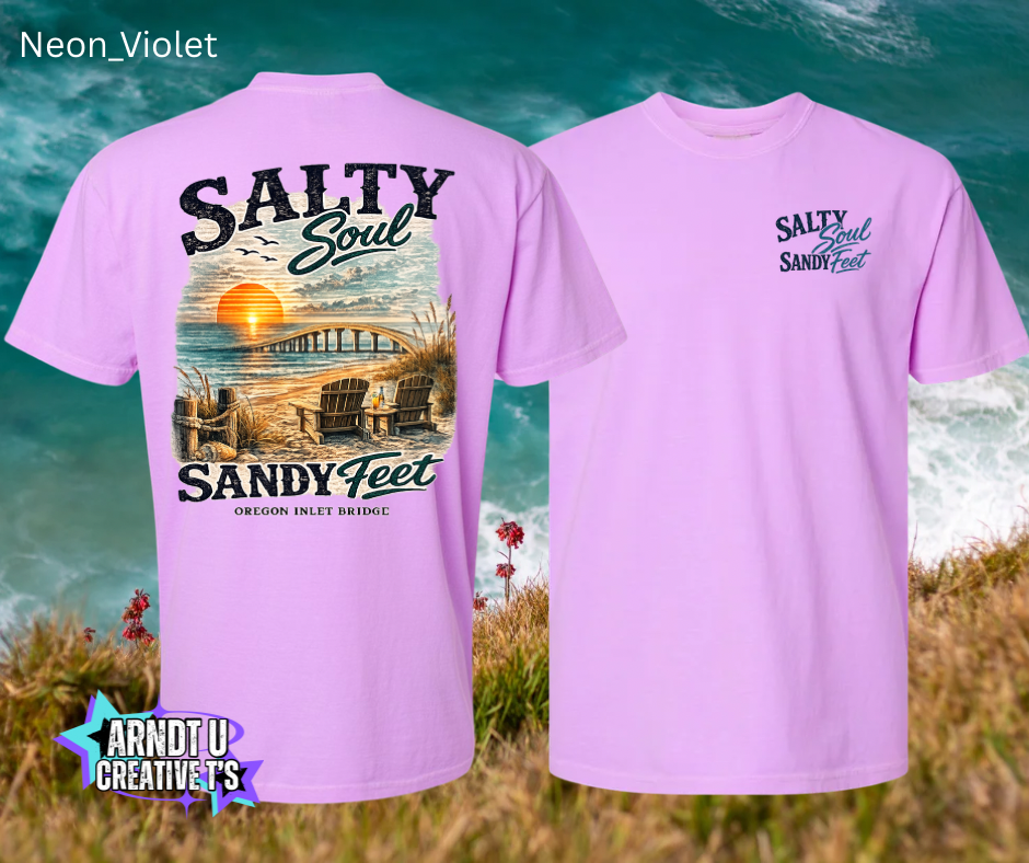 Salty Soul Sandy Feet Oregon Inlet