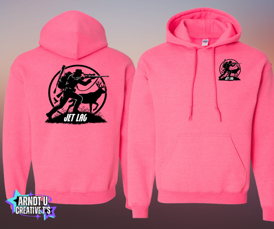 Jet Lag Gildan Hoodie