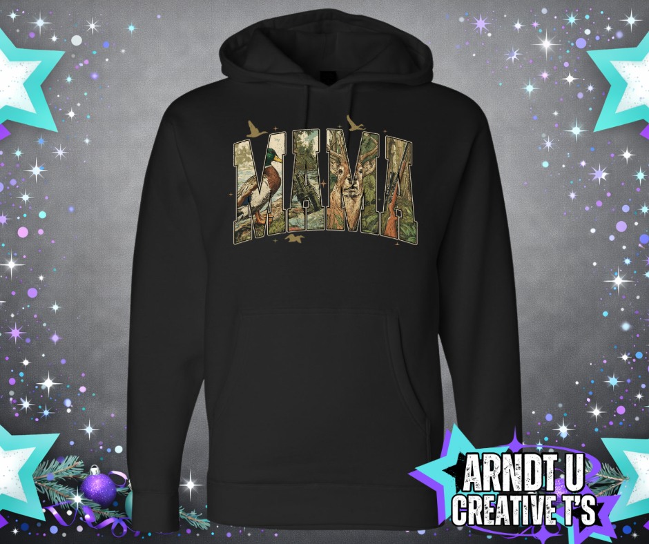 Animal Camo Mama Sweatshirts