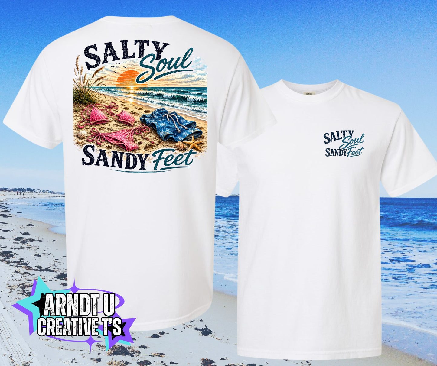 Salty Soul Sandy Feet Skinny Dipping