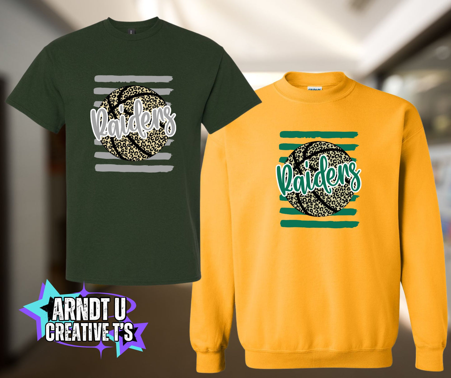 Raiders Cheetah Basketball