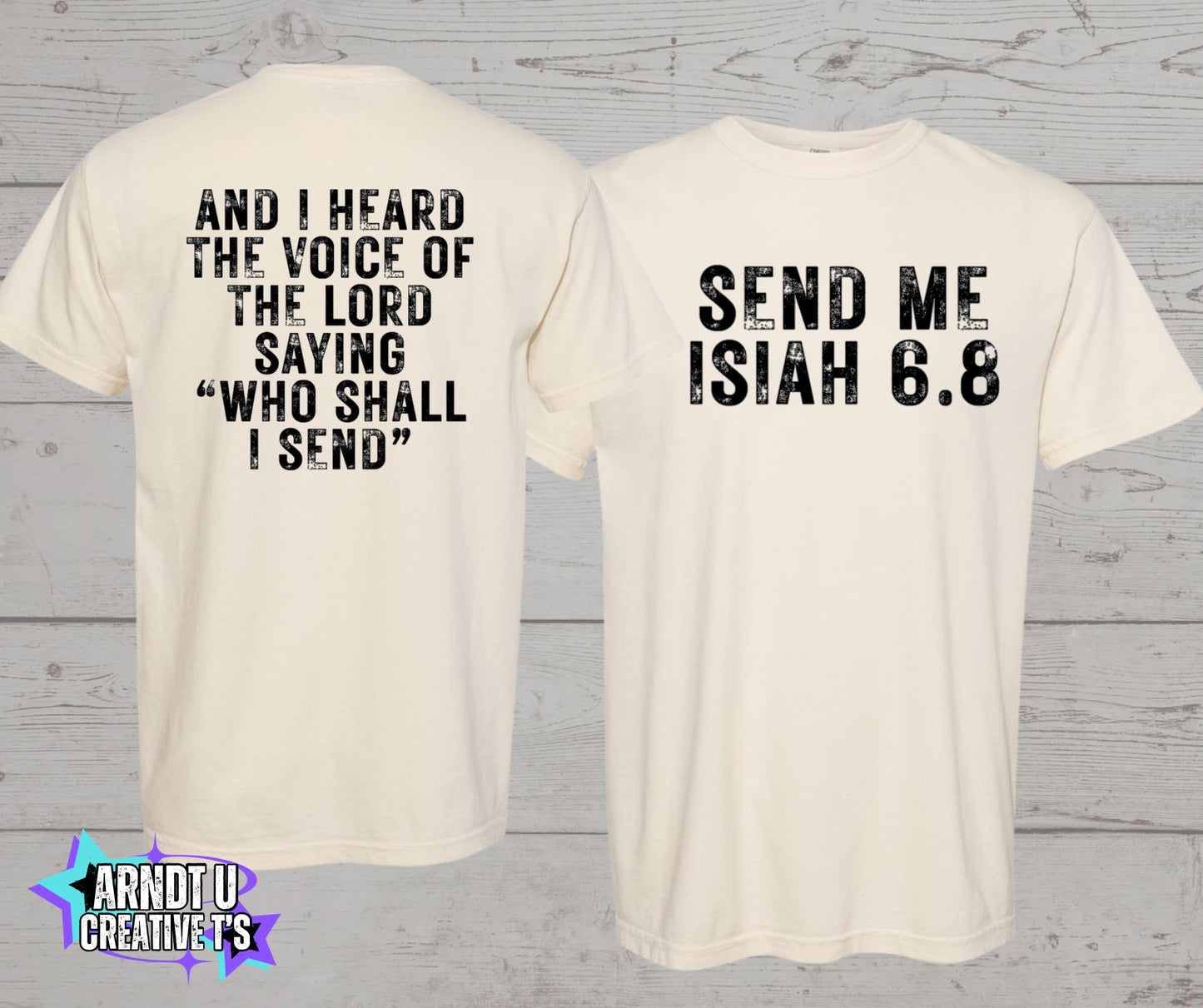 And I Heard a Voice Isiah 6.8