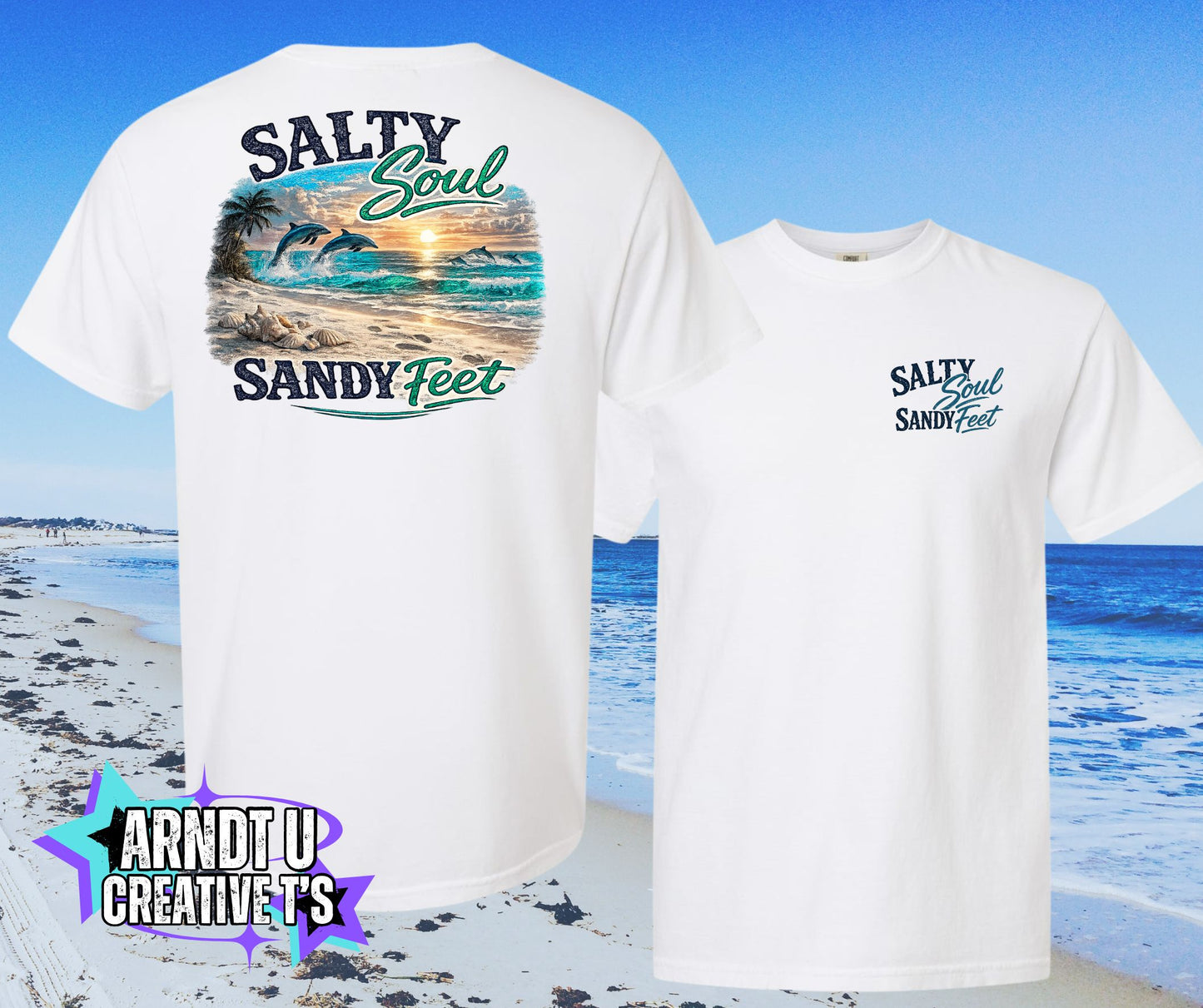 Salty Soul Sandy Feet Dolphins