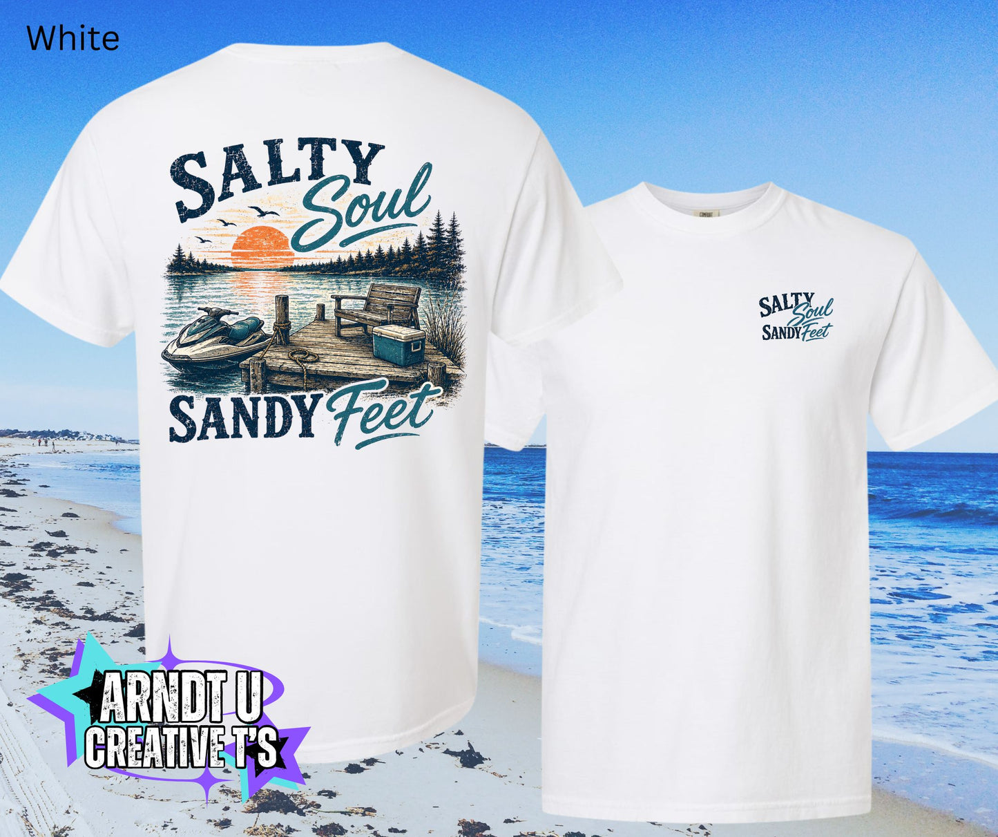 Salty Soul Sandy Feet Jet Ski Docked