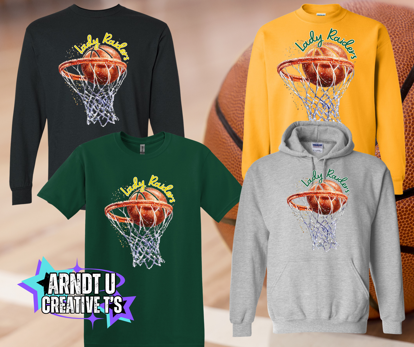 Amelia Lady Raiders Basketball Net