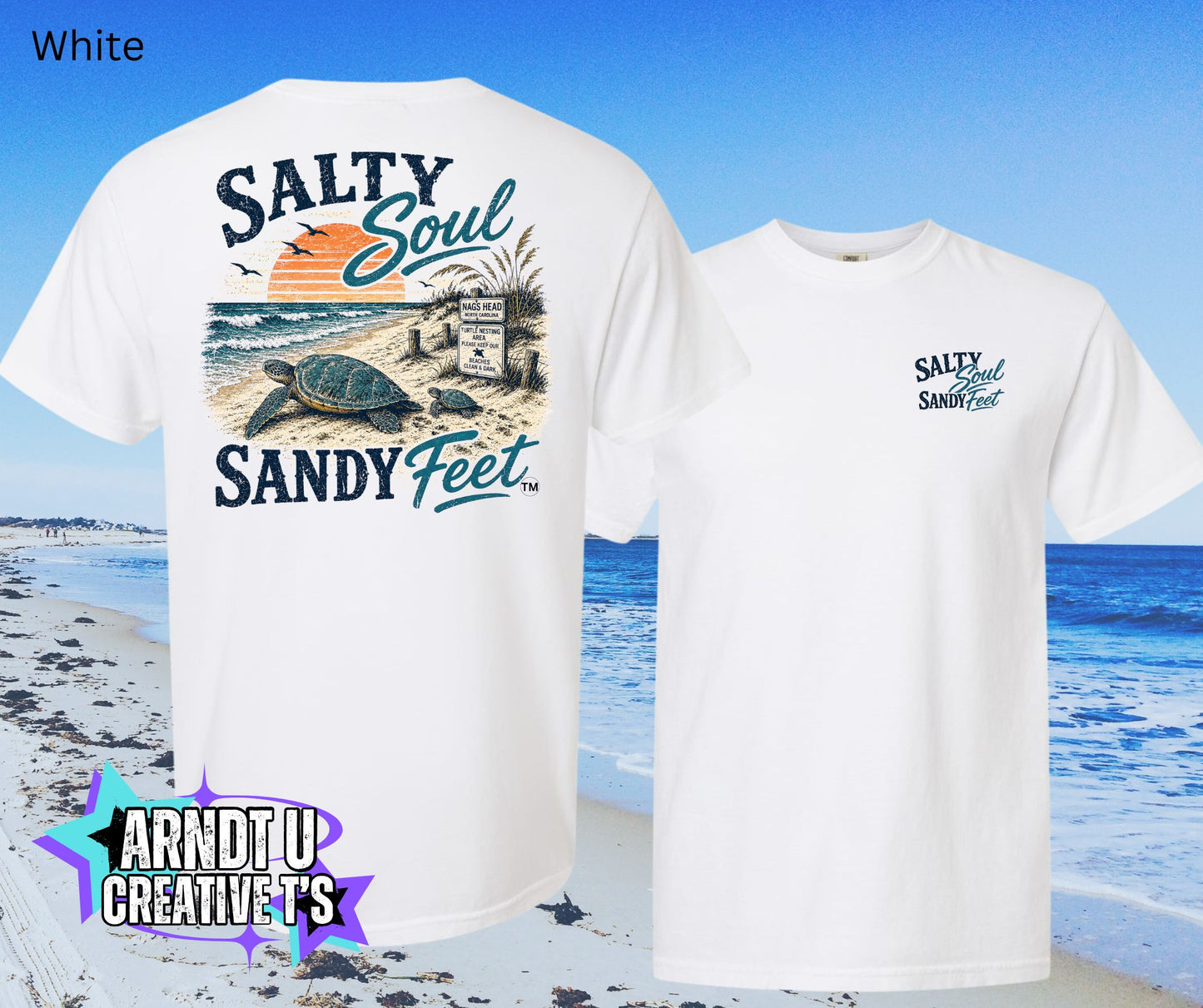 Salty Soul Sandy Feet Sea Turtles