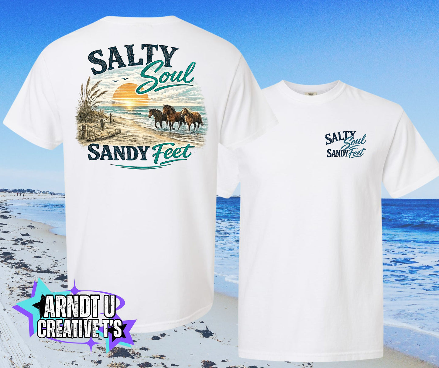Salty Soul Sandy Feet Corolla Horses